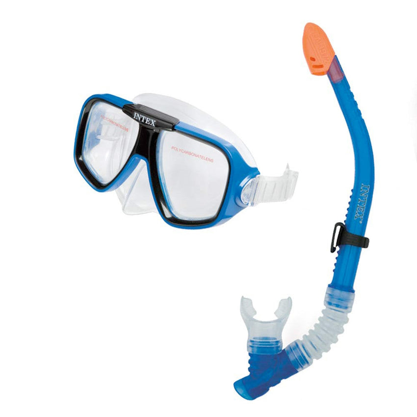 Intex 55957 Reef Rider Mask, Snorkel & Fins Set