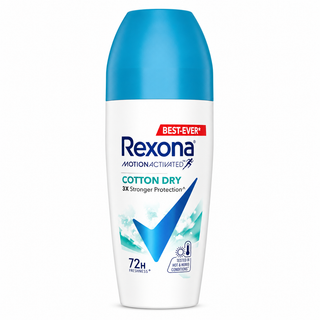 Rexona Cotton Dry 72H Motion Activated Antiperspirant 50ml