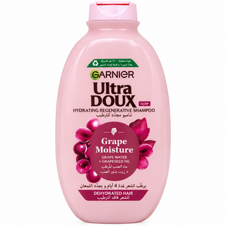 Garnier Ultra Doux Grape Moisture Hydrating Regenerative Shampoo 600ml