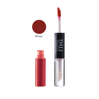 Dali Cosmetics Waterproof Matte Lipgloss Double Gloss 9 Foxy
