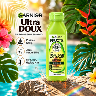 Garnier Fructis Hair Food Avocado Nourishing Shampoo 300ml