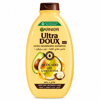 Garnier Ultra Doux Ultra Nourishing Shampoo with Avocado Oil & Shea Butter 600ml