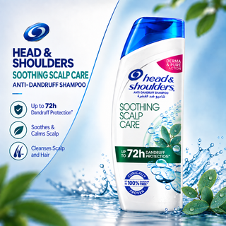 Head & Shoulders Soothing Scalp Care Anti-Dandruff Shampoo 400ml
