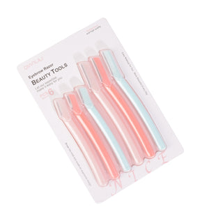Eyebrow Razors, 6 Pieces  3 Small, 3 Big Eyebrow Razors, Eyebrow Razor, for Trimming and Shaping Eyebrows