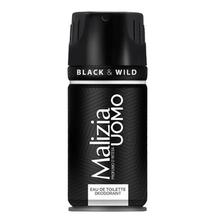 Malizia Uomo Black & Wild Eau de Toilette Deodorant Spray 150ml