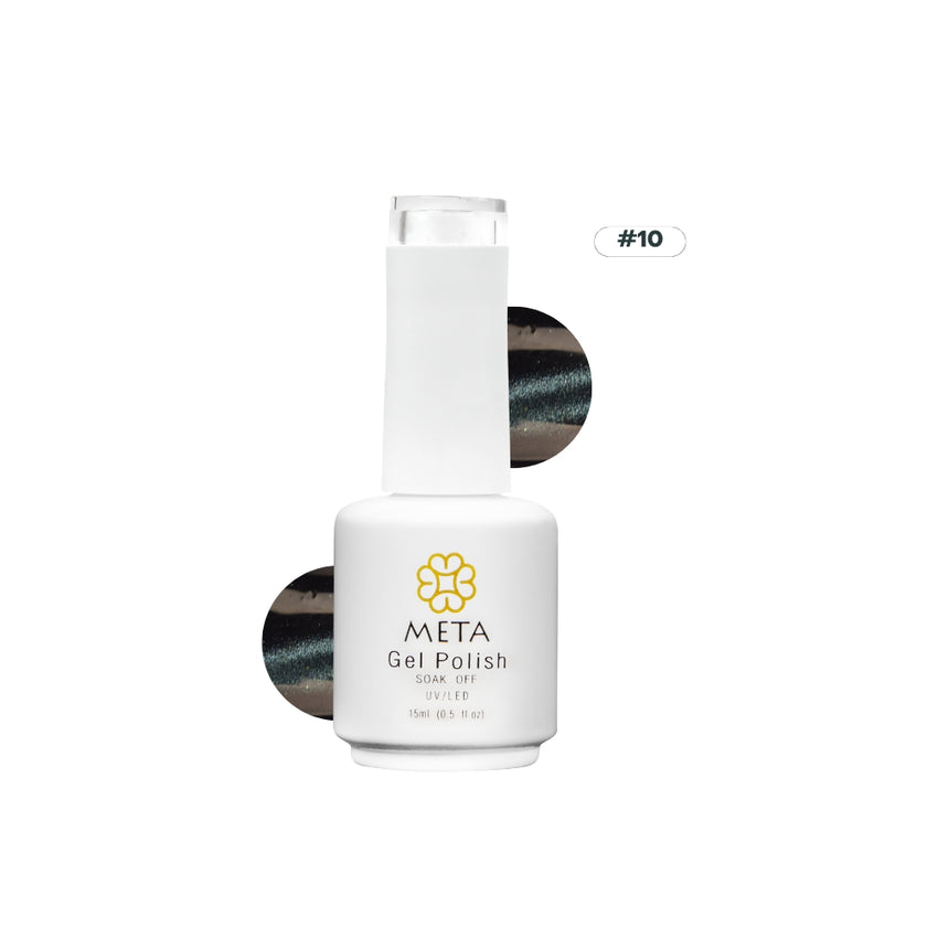9D Cat Eye Gel Meta Nail Color 10