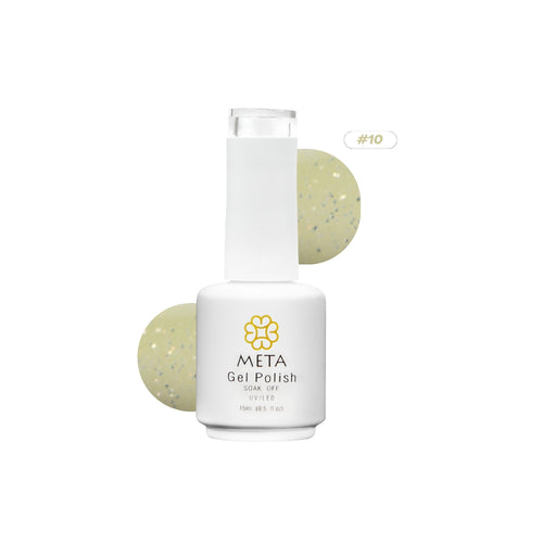 Silver Diamond Series Meta Nail Color 10