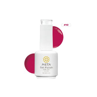 Burgundy Meta Nail Color 10