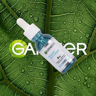 Garnier Bright Anti-Acne Booster Serum – 4% Vitamin C, Salicylic Acid, Niacinamide & AHA 30ml