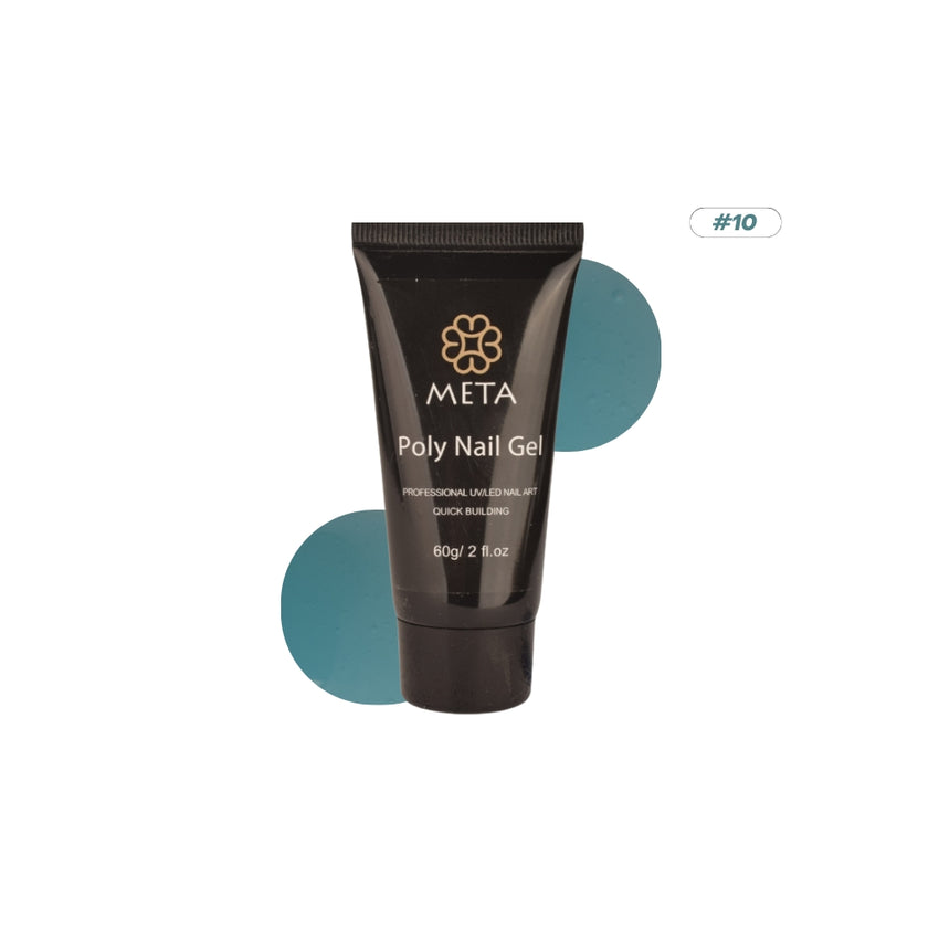 Poly Gel Meta Nail color 10