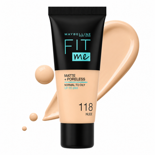 Maybelline New York Fit me Matte Poreless upto 24H Normal to Oily skin