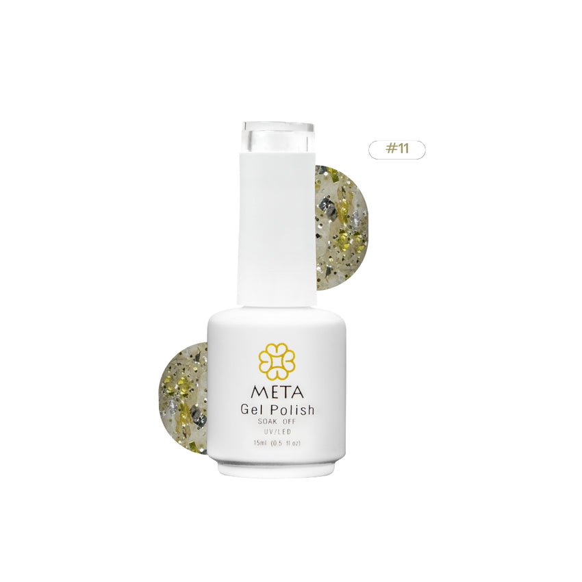 Magic Foil Liquid Builder Gel Meta Nail 11