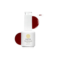 Burgundy Meta Nail Color 11