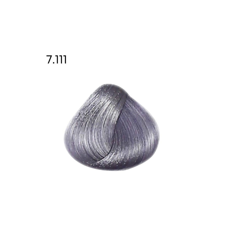 Enzo Hair Color Cream Carbon Gray 7.111