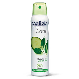 Malizia Fresh Care Cucumber & Green Tea 24H Invisible Deodorant Spray 150ml