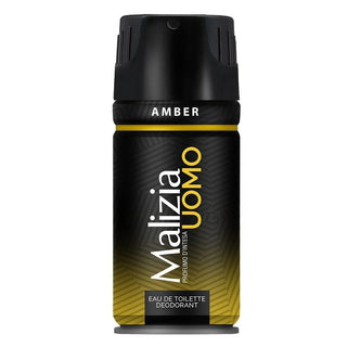 Malizia Uomo Amber Eau de Toilette Deodorant Spray 150ml