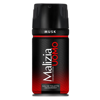 Malizia Uomo Musk Eau de Toilette Deodorant Spray 150ml