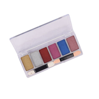 High Quality Solid Mirror Chrome Nail Powder 6 Colours Multi Pigment Mirror Effect