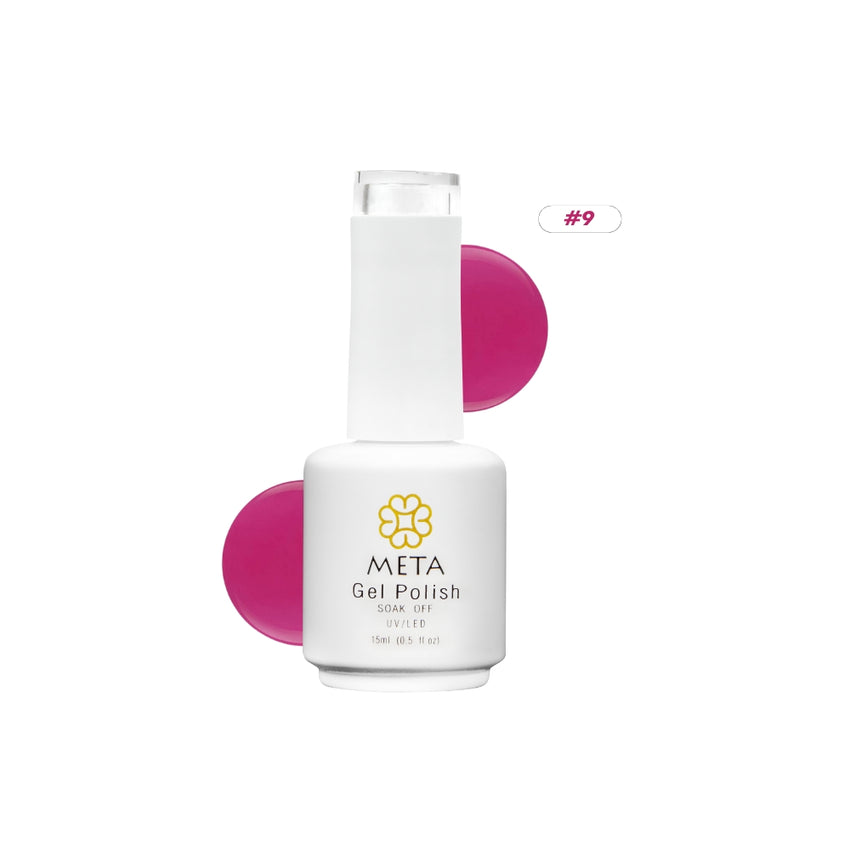 Rose Pink Meta Nail Color 12