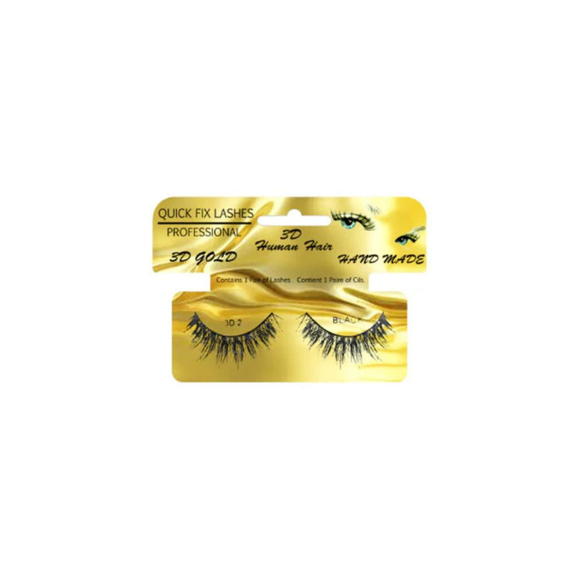 Quick Fix Lashes 3D Gold - Human Hair