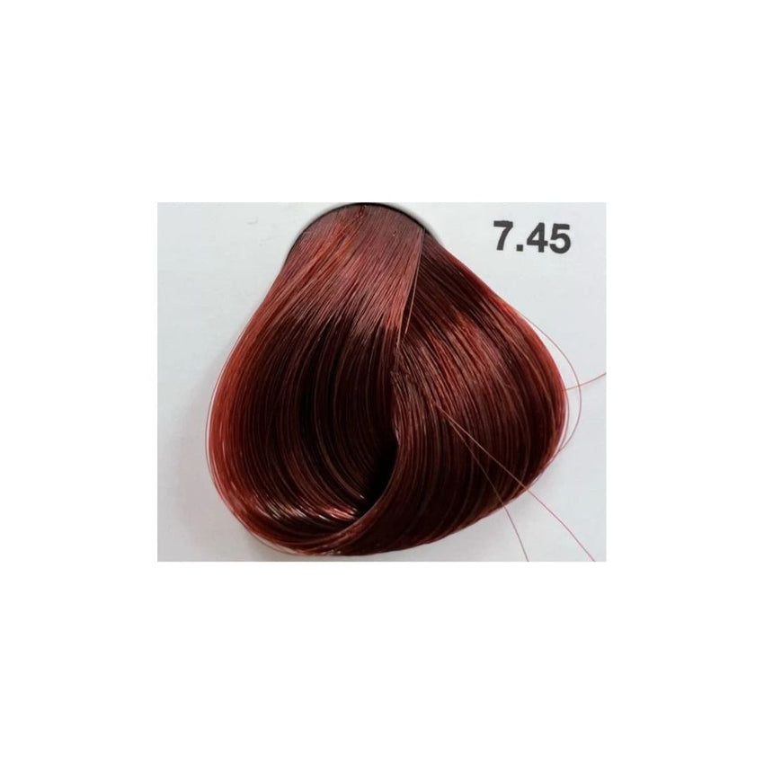 Enzo Hair Color Cream Copper Mahogany Blonde 7.45