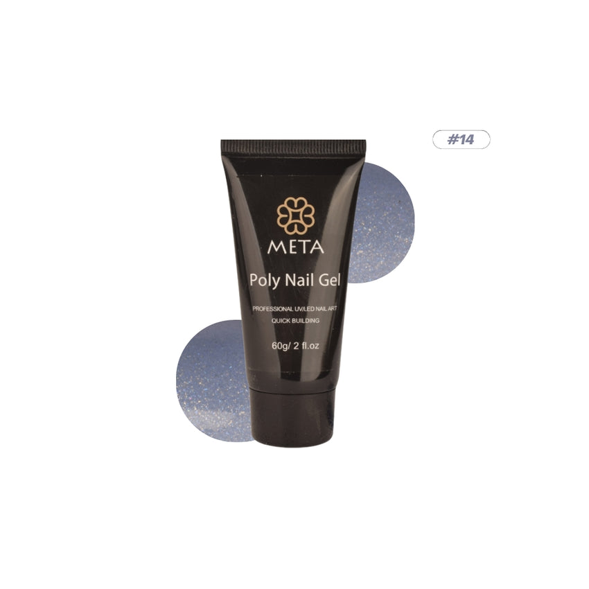 Poly Gel Meta Nail color 14