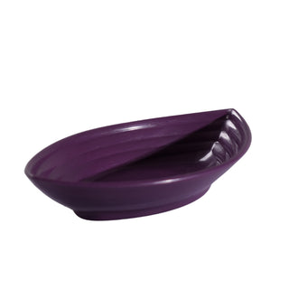 Plastic Purple Boat Bowl