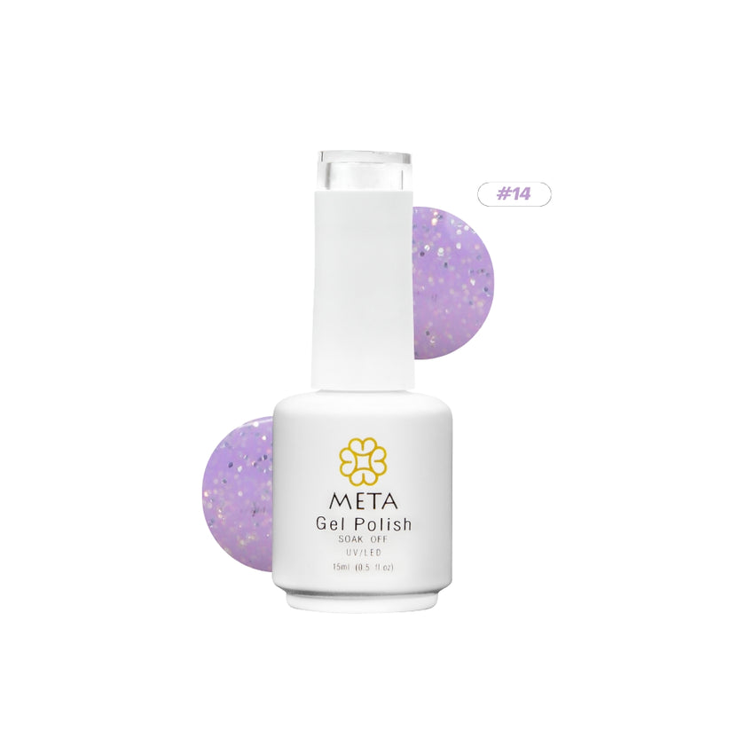 Silver Diamond Series Meta Nail Color 14