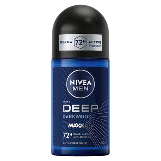 Nivea Men Deep MaxxTech Darkwood with Black 72h Carbon 50ml