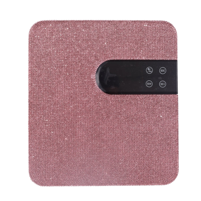 Rhinestone UV LED Nail Lamp Pink