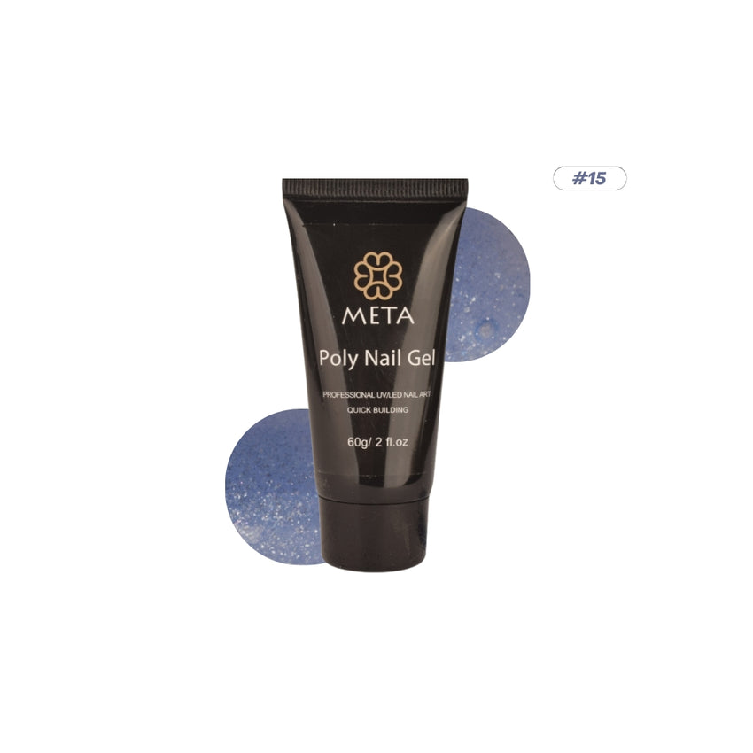 Poly Gel Meta Nail color 15