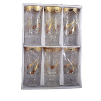 Hajmama Crystal Set  6 Pcs Pcs Glass Cup