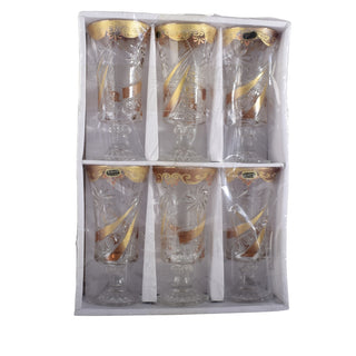 Hajmama Crystal Set  6 Pcs Pcs Glass Cup