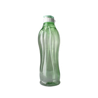 Heart Home Plastic Water Bottle with Lid (1L, Green,
