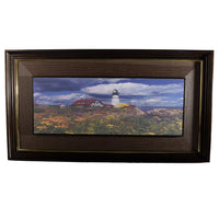 Trademark Fine Art ALI3940-W1620BMF Maine Classic by Michael Blanchette Photography, Black Matte, Wood Frame