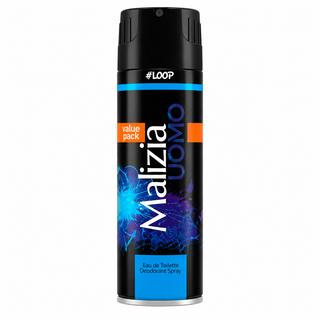 Malizia Uomo Loop Eau de Toilette Deodorant Spray 200ml