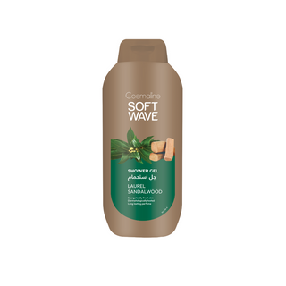Cosmaline Soft Wave Shower Gel Laurel Sandalwood 650ml