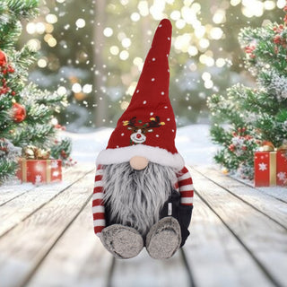 Christmas Gnomes Plush Singing Tomte Swedish Santa Decor Scandinavian Gnome Faceless Elf Holiday Decoration for Home
