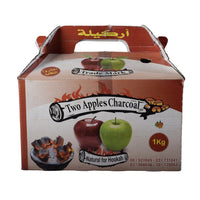Two Apples Charcoal – 1kg Natural Hookah Charcoal