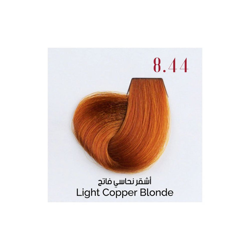 Enzo Hair Color Cream Intense Light Copper Blonde 8.44