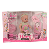 Baby Doll 31cm with Sounds and Accessories Y1024B 3+ – Martin Toys