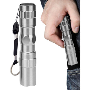 High Power LED Flashlight, 12 Hours Working Time, Aluminum Alloy, for Camping, Outdoors, and Hiking