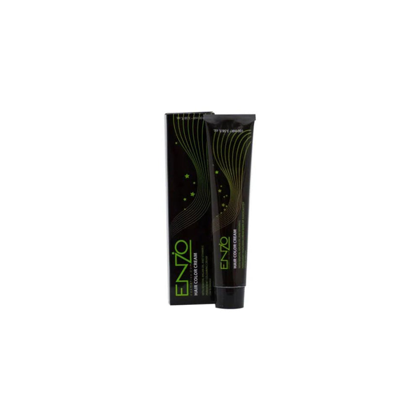 Enzo Hair Color Cream Light Chocolate Mahogany Brown 5.52