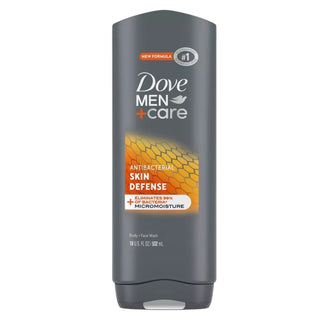 Dove Men + Skincare Antibacterial Defense Wash Soap - 18 fl oz