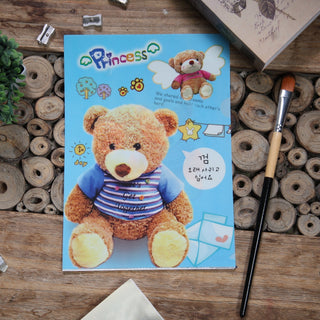 Hello Bear Cute Folder-School Supplies-Princess-