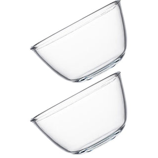 2 Pcs Glass Baking Dishes Glass Pan Cooking Dish Casserole Dish Rectangular Baking Pan Lasagna Pans Glass Oven Bakeware 20 cm