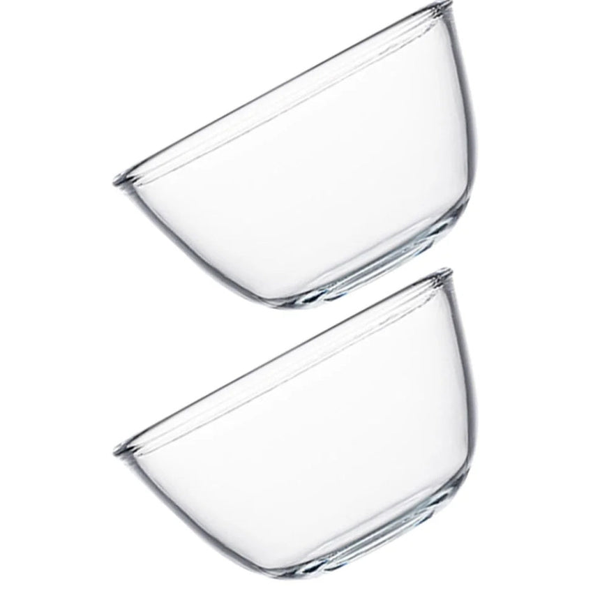 2 Pcs Glass Baking Dishes Glass Pan Cooking Dish Casserole Dish Rectangular Baking Pan Lasagna Pans Glass Oven Bakeware 20 cm