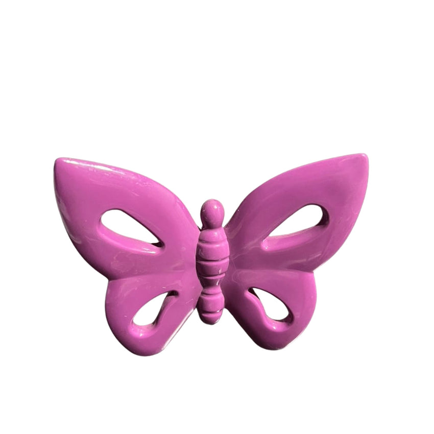 Purple Butterfly Decorative Clip