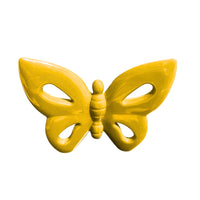 Yellow Butterfly Decorative Clip