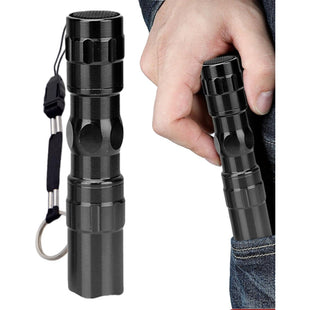 High Power LED Flashlight, 12 Hours Working Time, Aluminum Alloy, for Camping, Outdoors, and Hiking